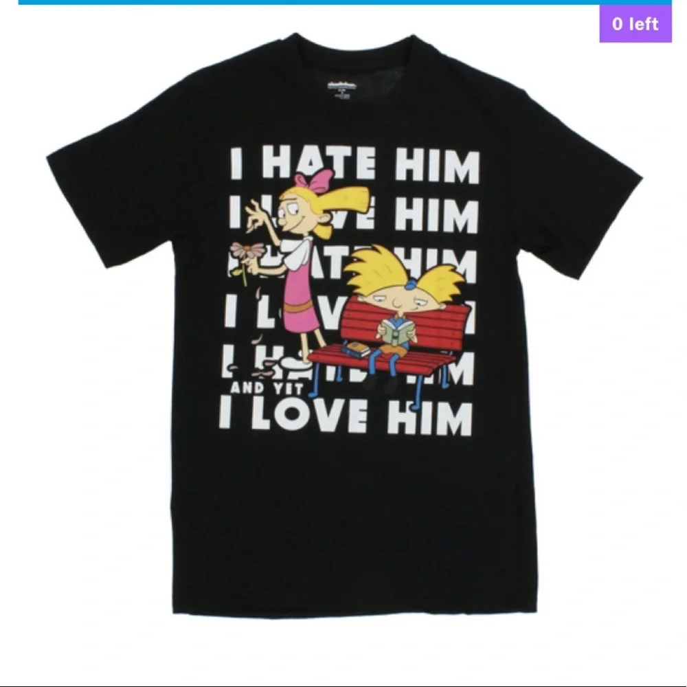 Nickelodeon Hey Arnold unisex graphic tee - Picture 1 of 12